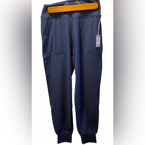 Talbots Haven Well Within Balance Navy Blue Jogger Pants. Small. - Picture 2 of 5